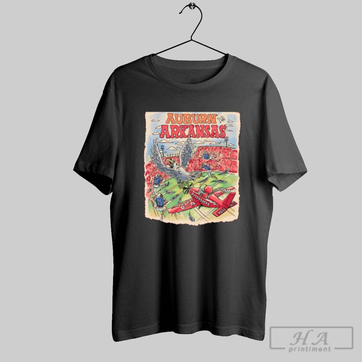 Official Official Arkansas Vs Auburn Game Day 2025 Shirt Tee
