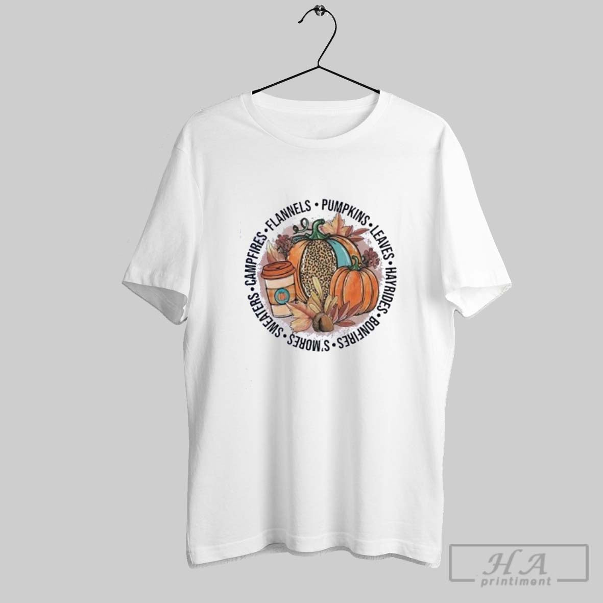 Official Official Campfires Flannels Pumpkins Leaves Hayrides Bonfires Smores Sweaters Halloween 2025 Shirts