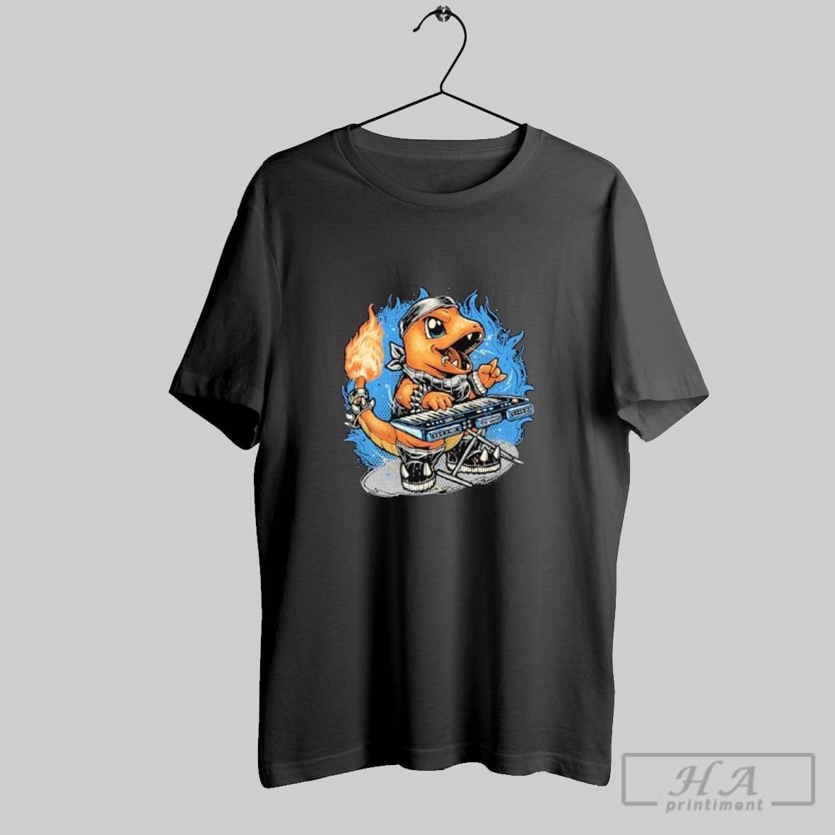Official Official Flaming Rocker Glitchygorilla Shirts