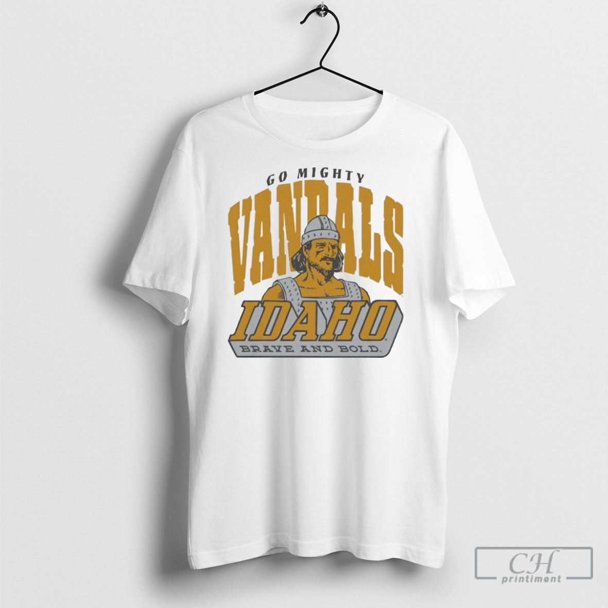 Official Official Idaho Mighty Vandals Brave And Bold Go Mighty Logo