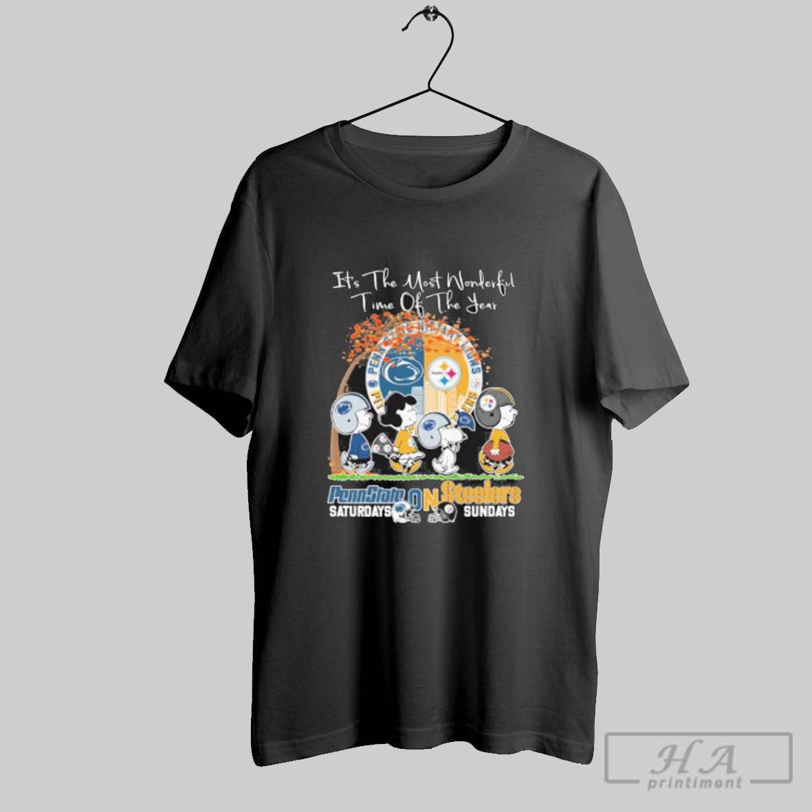 Official Official The Peanuts Walking X Penn State And Steelers Its The Most Wonderful Time