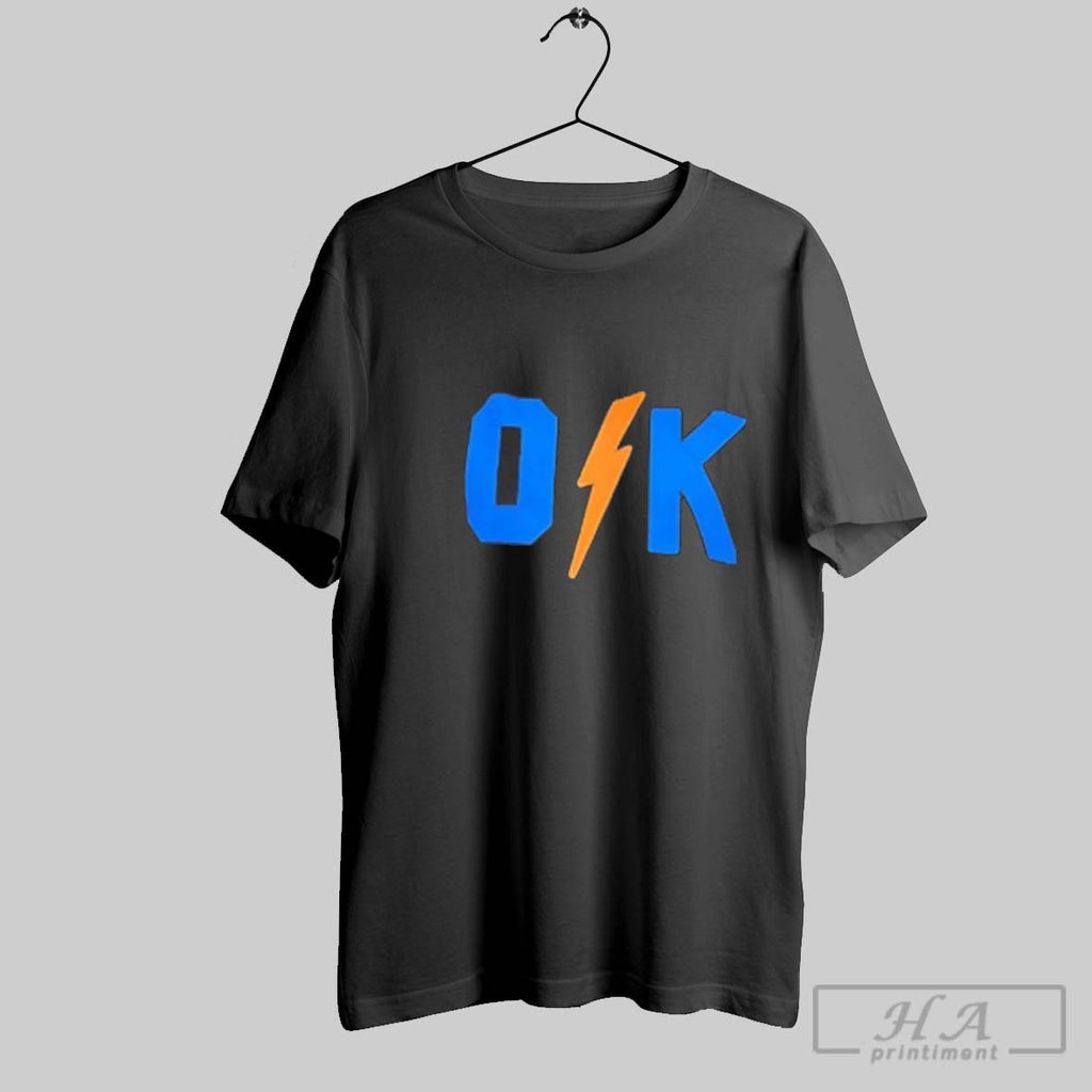 Official Oklahoma City Thunders O Bolt K Ladies Tee