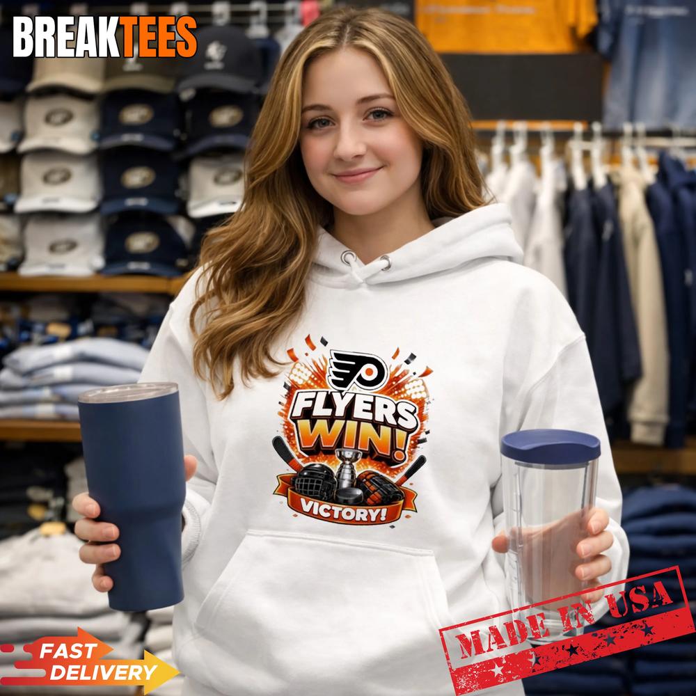 Philadelphia Flyers win victory ICE HOCKEY Shirt