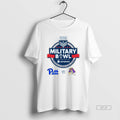 Official Pittsburgh Panthers Vs East Carolina Pirates 2025 Military Bowl Mens White
