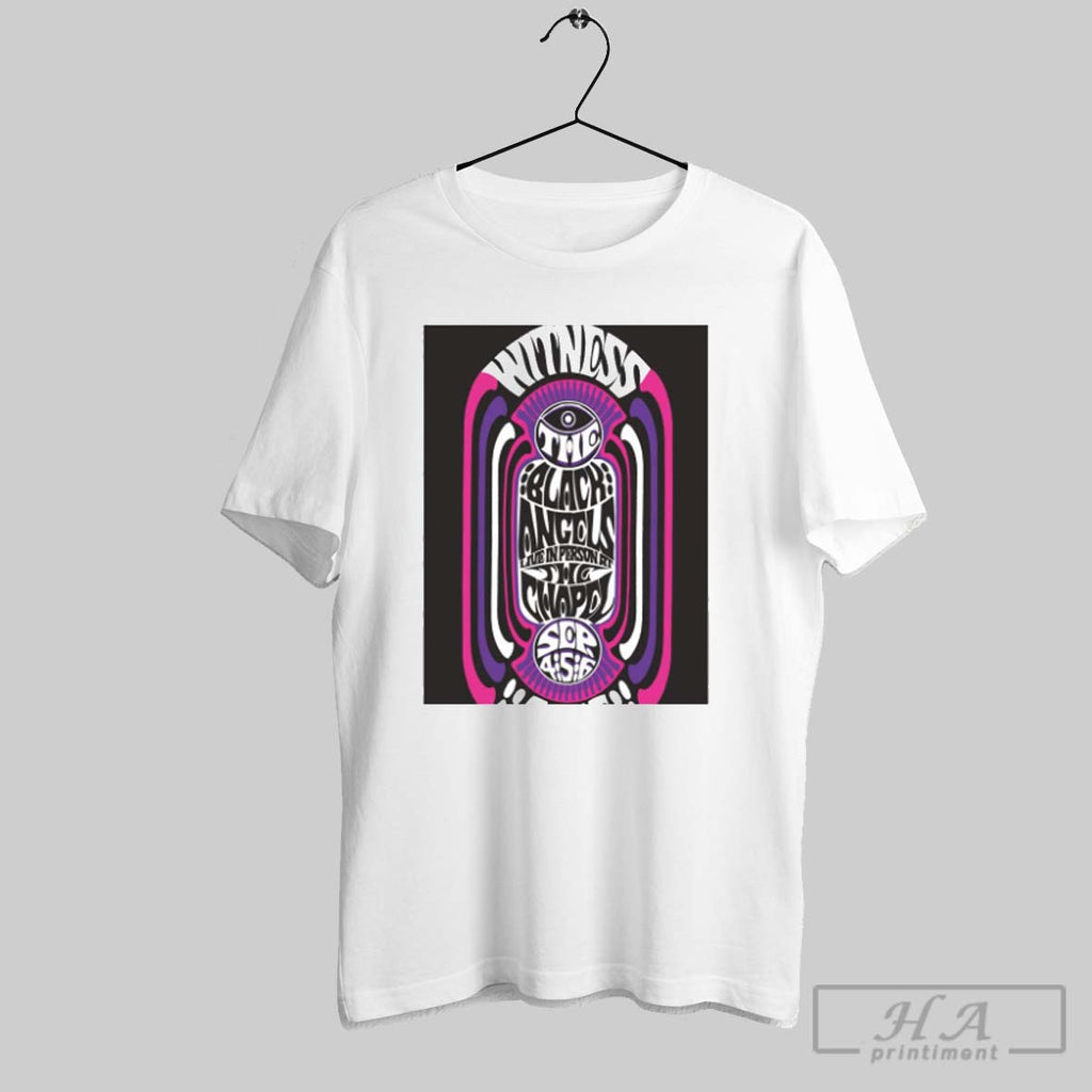Official Poster The Black Angels September 4 6 2025 At The Chapel San Francisco Tee