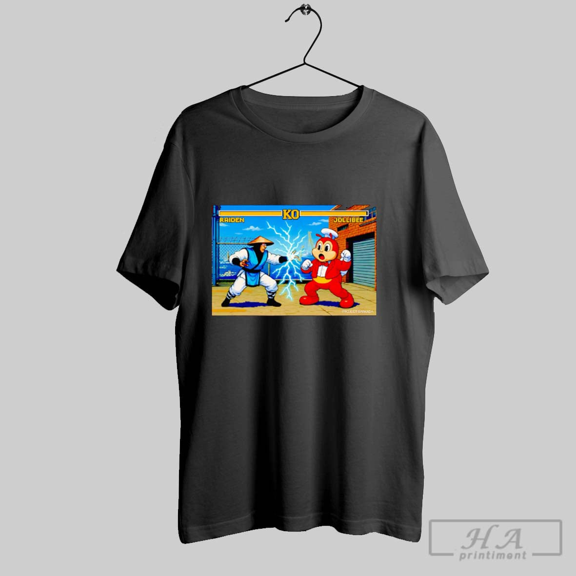 Official Raiden Vs Jollibee Retro Game