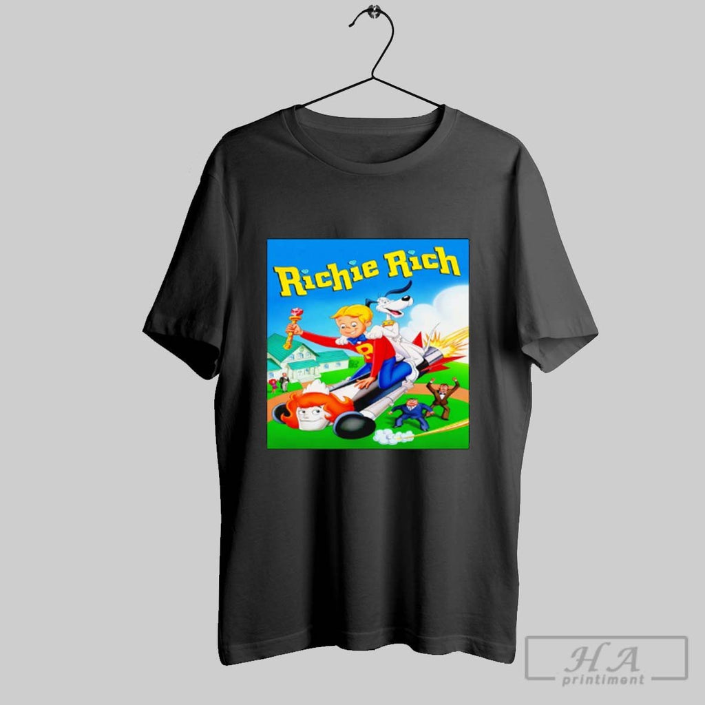 Official Richie Rich 1984 Cartoon T Shirt