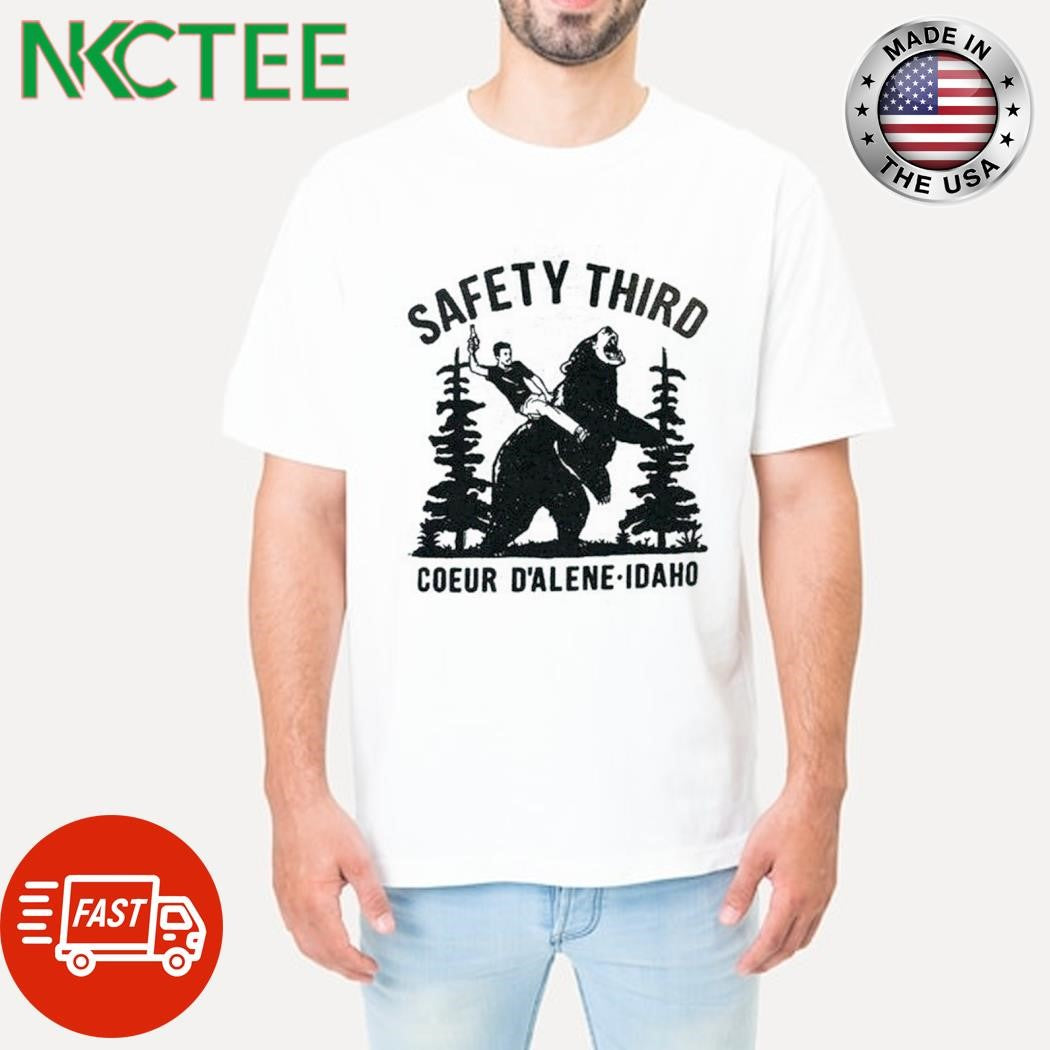 Official Safety Third Coeur D’alene-idaho shirt