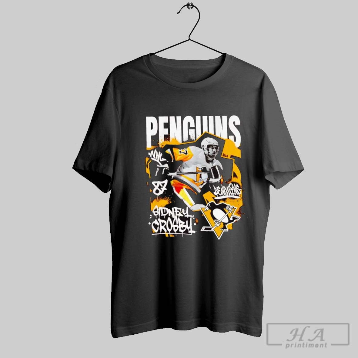Official Sidney Crosby Reel Graphic Pittsburgh Penguins