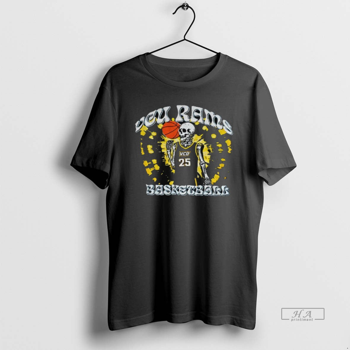 Official Skeleton Vcu Rams Basketball Player