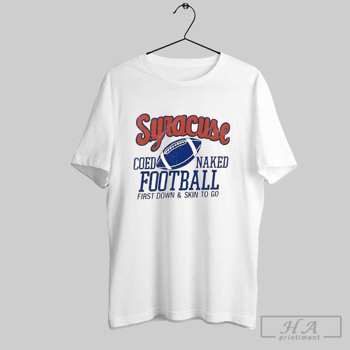 Official Syracuse Coed Naked Football First Down And Skin To Go