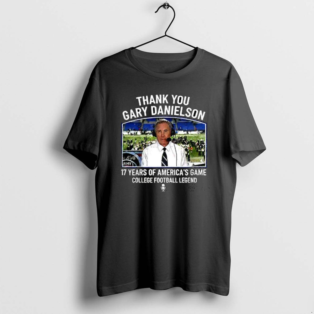 Official Thank You Gary Danielson Football Analyst 17 Years Of Americas Game College Football Legend