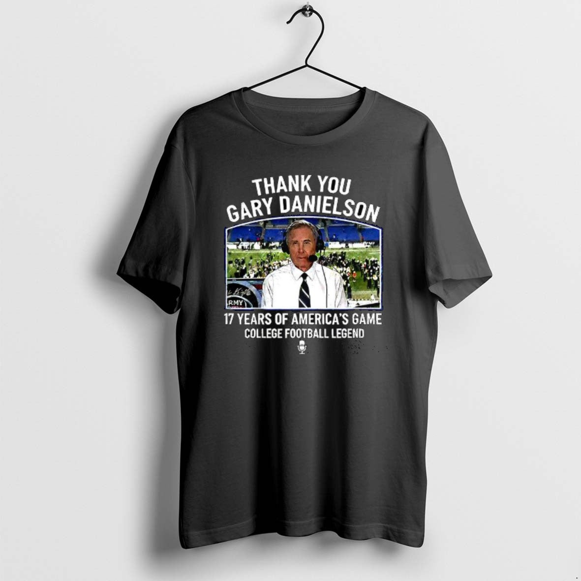 Official Thank You Gary Danielson Football Analyst 17 Years Of Americas Game College Football Legend