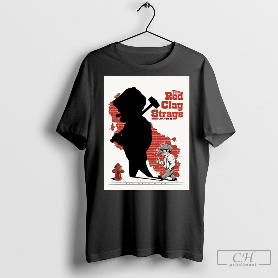Official The Red Clay Strays Chicago On Sept 4 2025 Poster Shirt Tee
