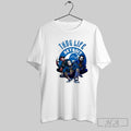 Official Thug Life Detroit Freddy Jason Michael Myers Horror Lions Fan Posters White Shir