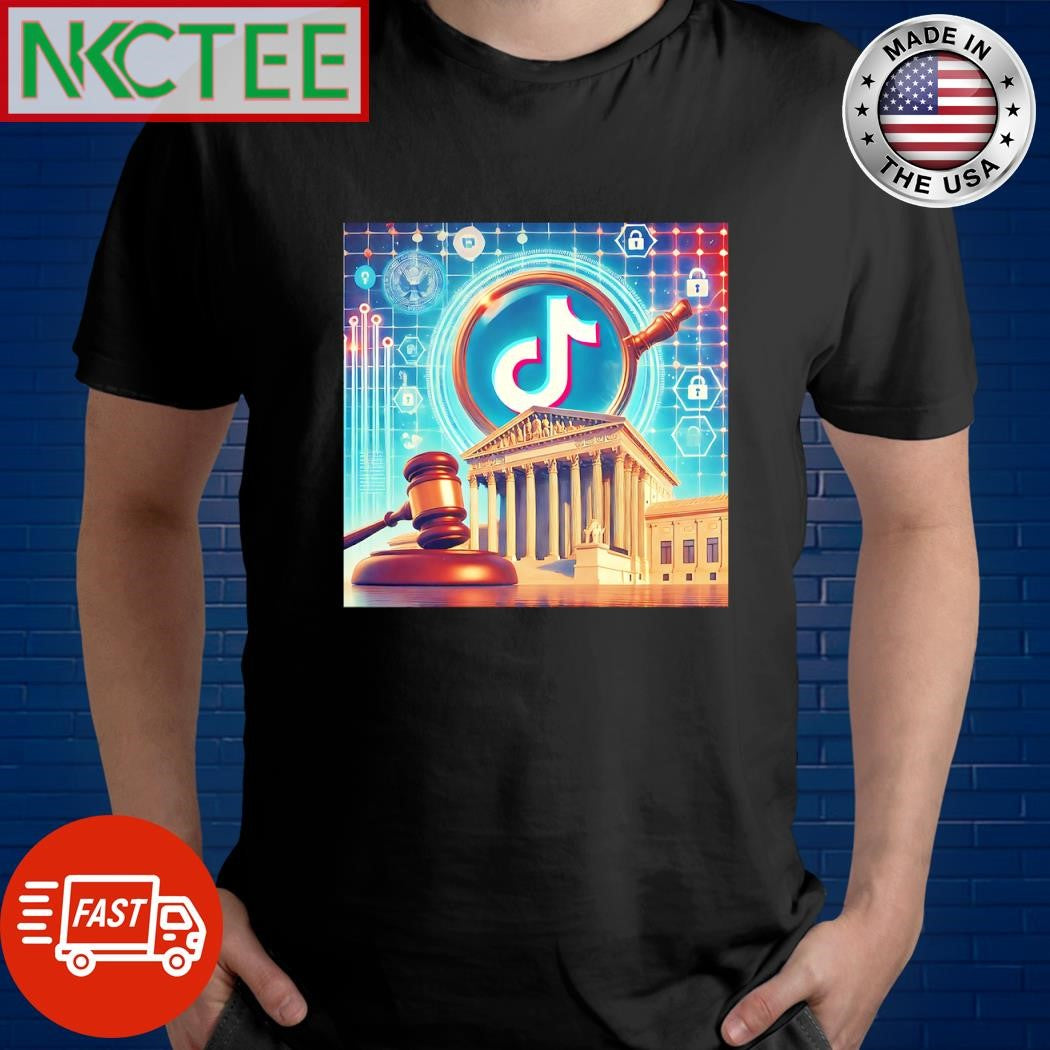 Official Tiktok ban graphic shirt