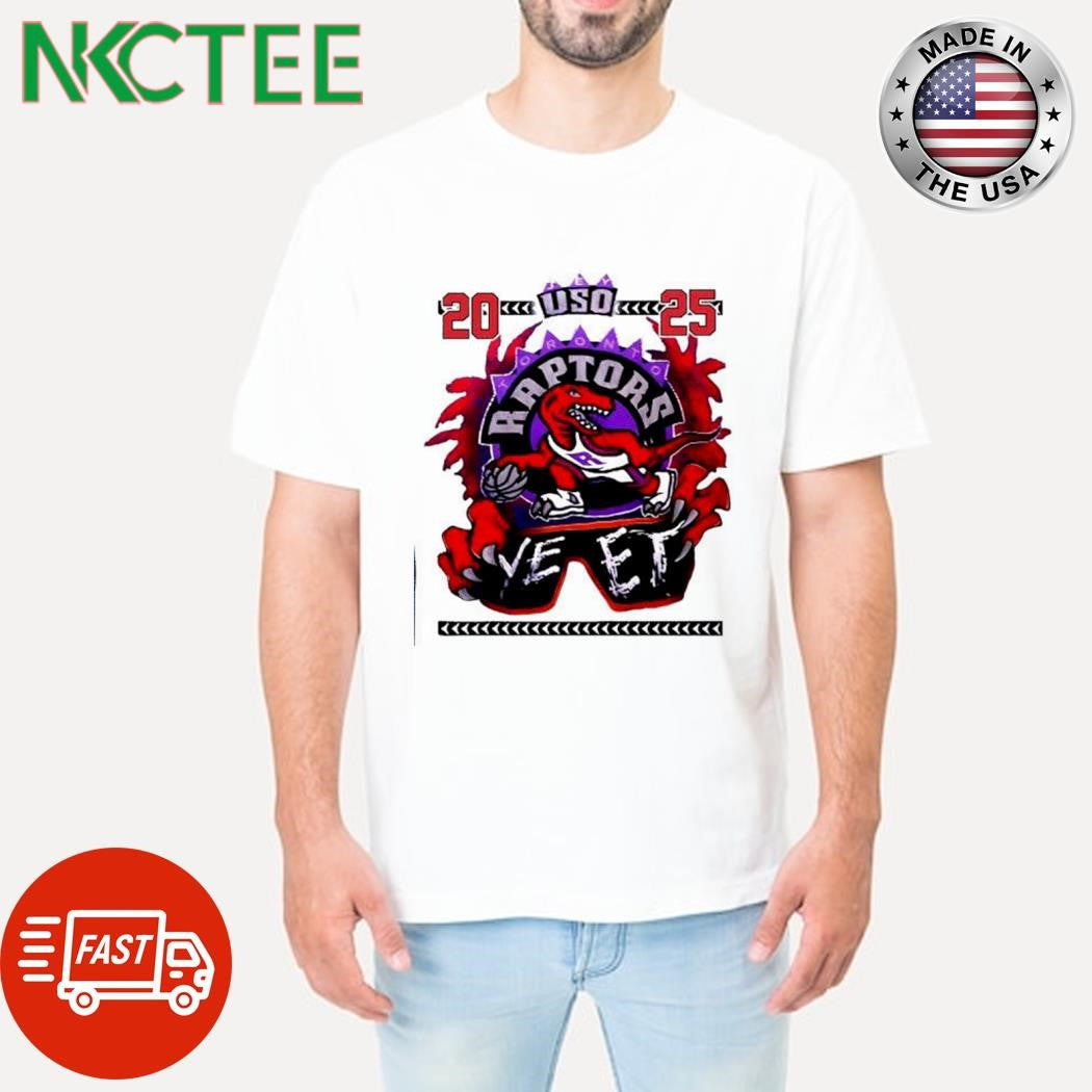 Official Toronto Raptors 2025 USD Yeet shirt
