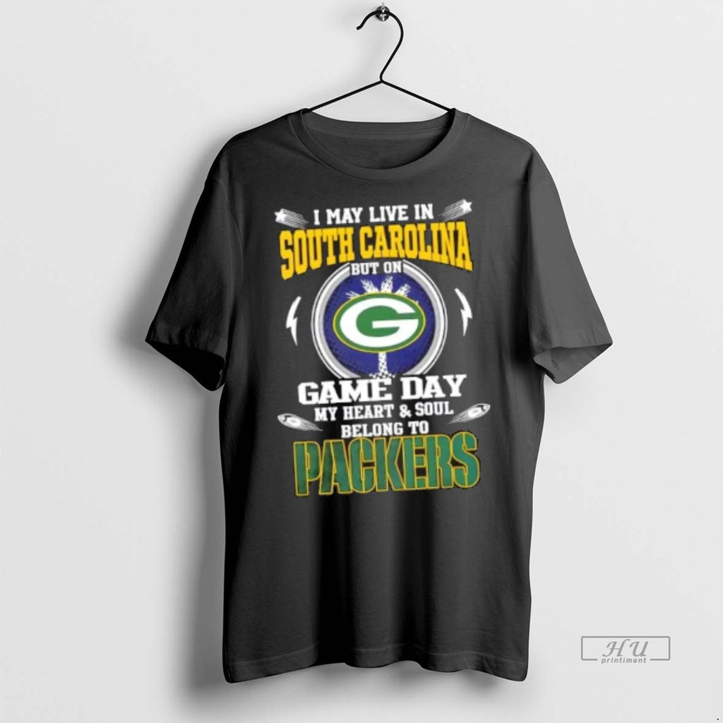 Official Trending I May Live In South Carolina But On Game Day My Heart And
