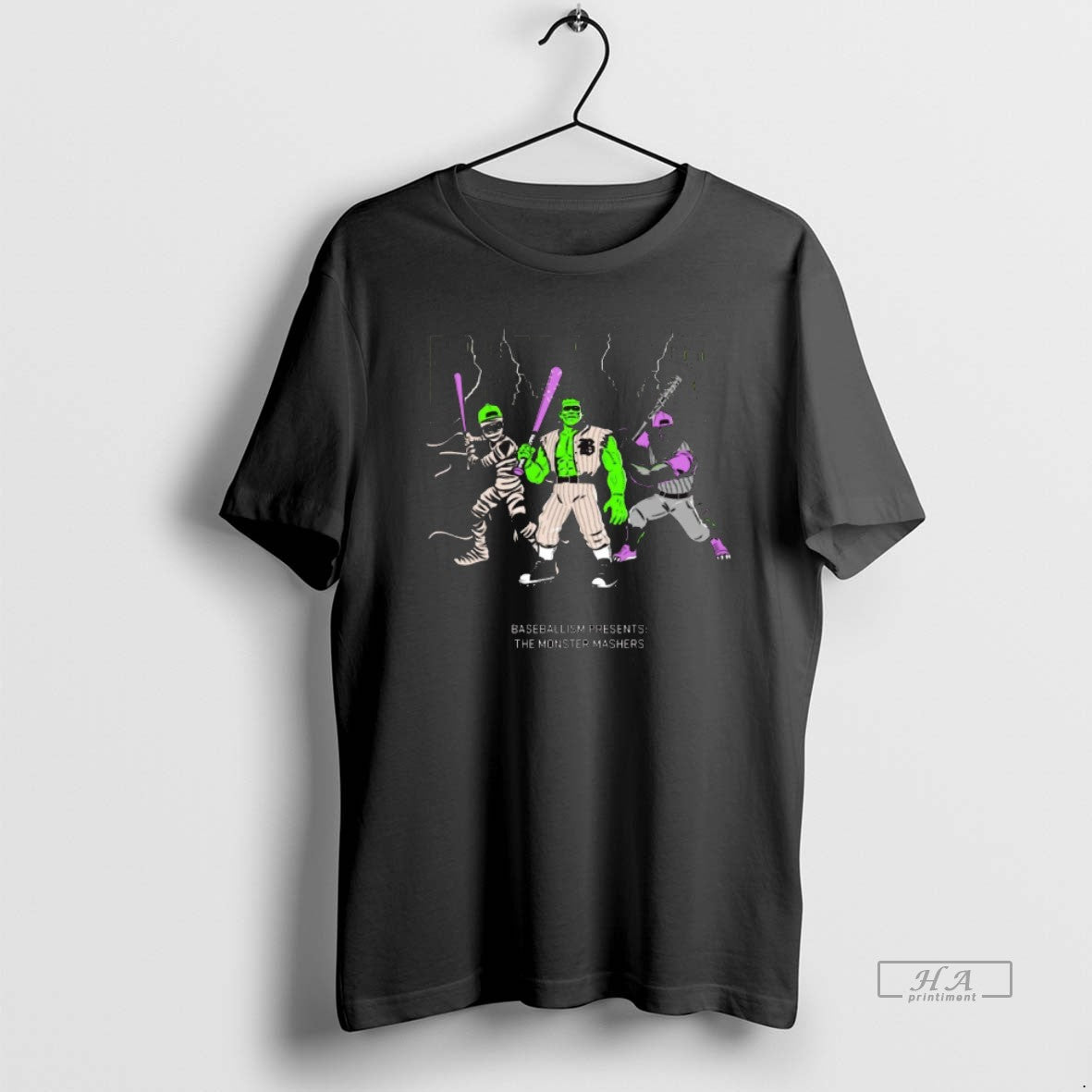 Official Trendy Baseballism Presents The Monster Mashers Graphic