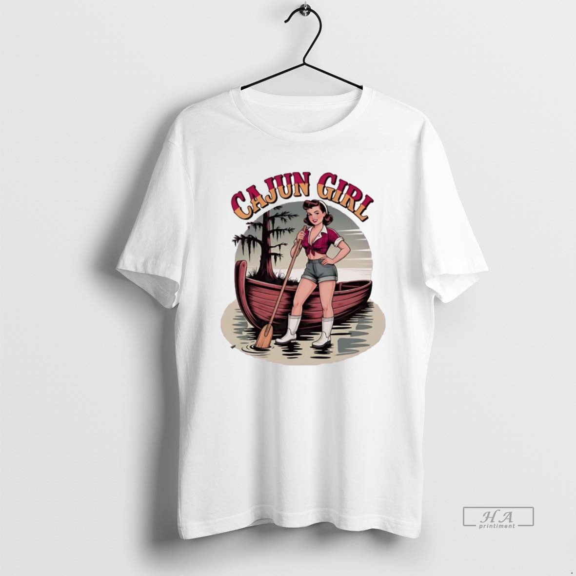 Official Trendy Bayou Cajun Girl Pinup