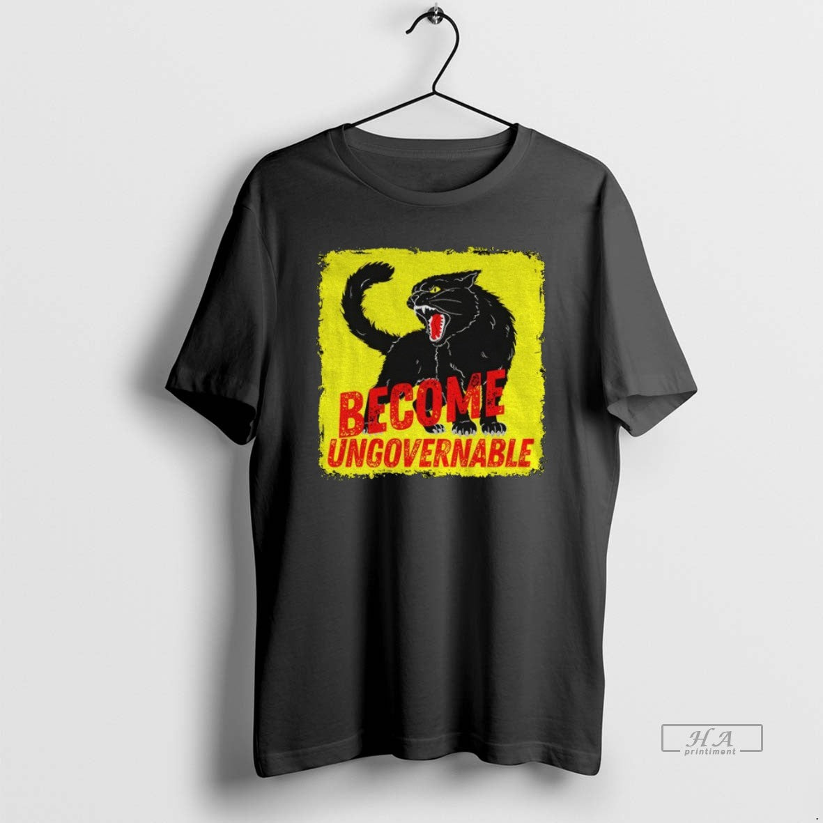 Official Trendy Become Ungovernable Black Cat Anarchist Feminist