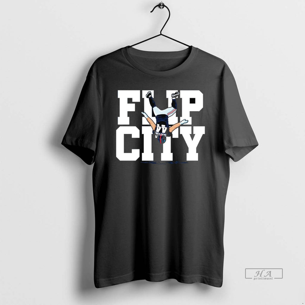 Official Trendy Cameron Skattebo Flip City New York Giants