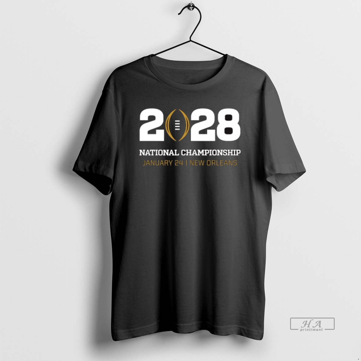 Official Trendy College Football Playoff National Championship January 24 2028 New Orleans Logo