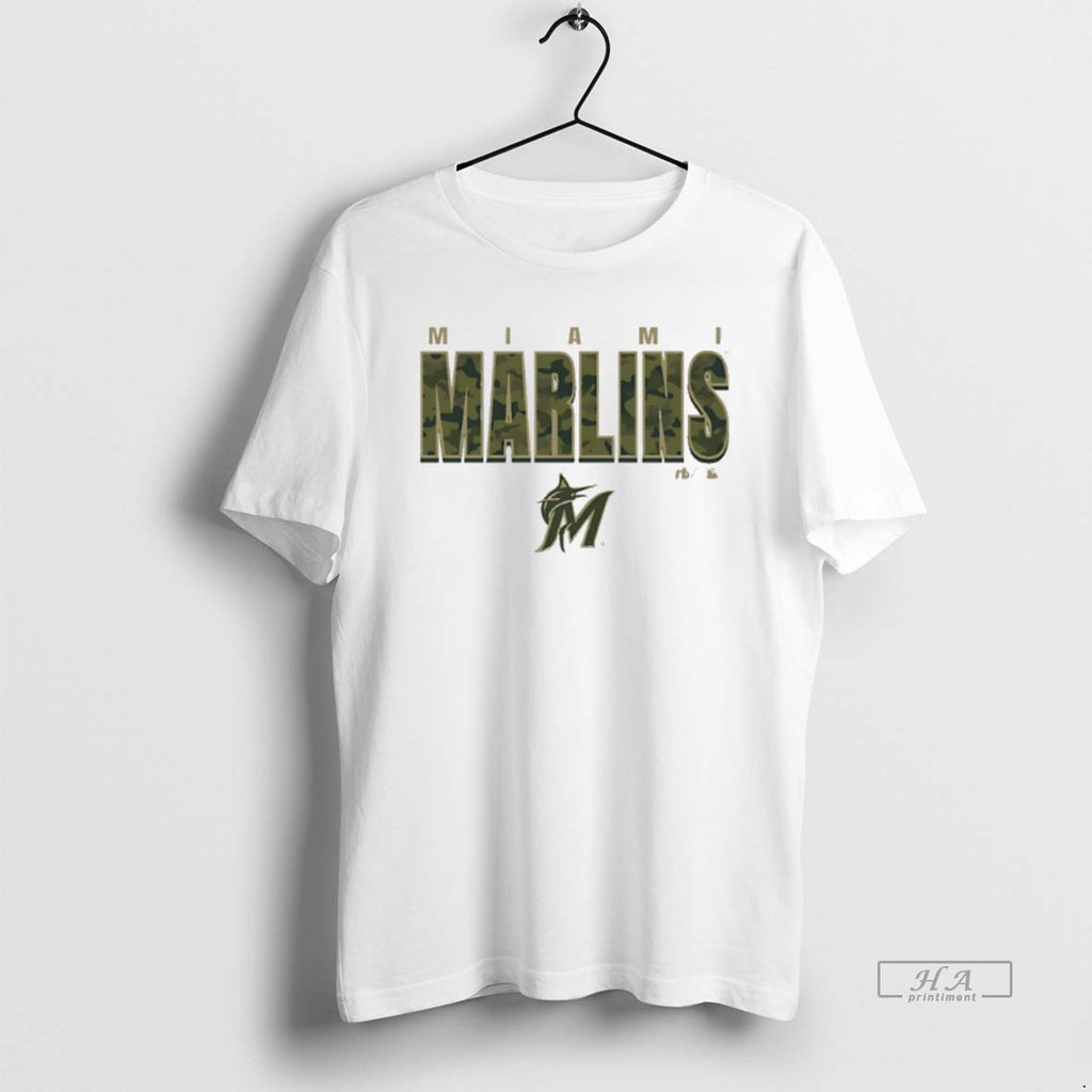 Official Trendy Miami Marlins Camo Mlb Postseason 2025