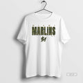Official Trendy Miami Marlins Camo Mlb Postseason 2025