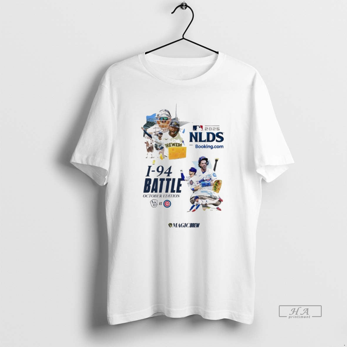 Official Trendy Milwaukee Brewers Vs Chicago Cubs 2025 Mlb National League Division Series I 94