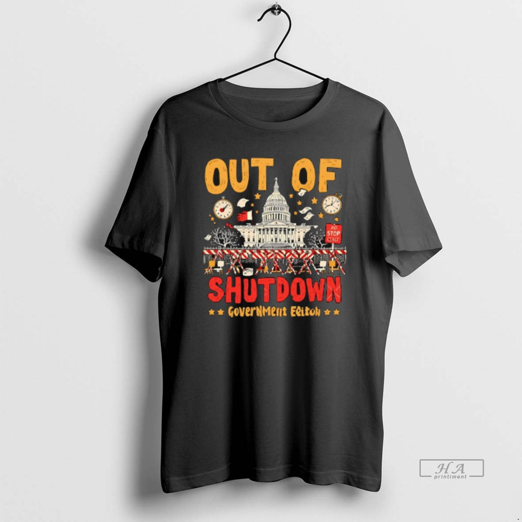 Official Trendy Out Of Shutdown Government Shutdown
