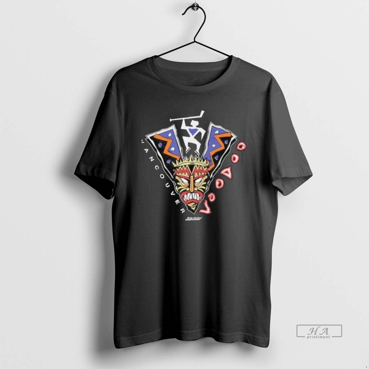 Official Trendy Vancouver Voodoo Roller Hockey 1993 Shirts