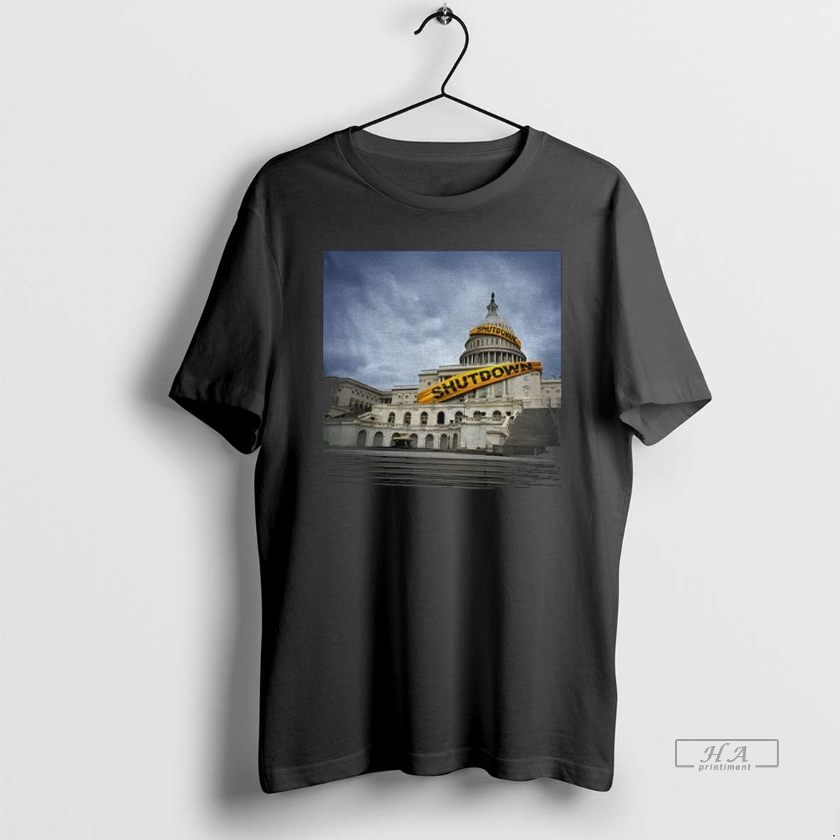 Official Trendy White House Government Shutdown Funny Political