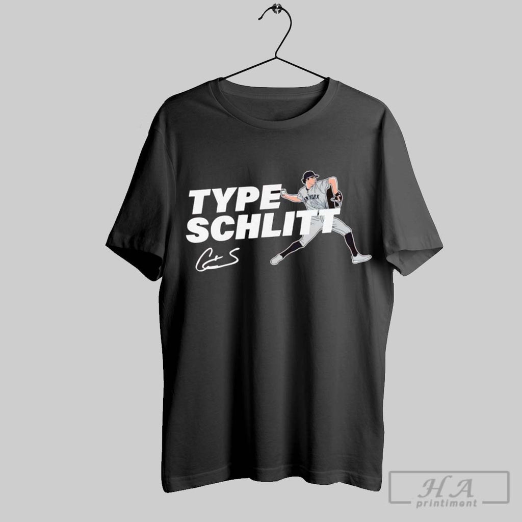 Official Type Schlitt Throwing Signature Yankees