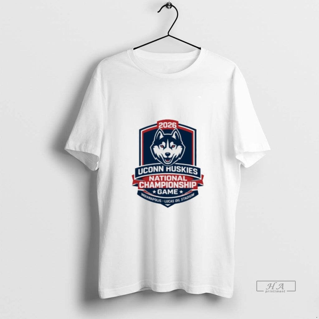Official Uconn Huskies National Championship Game 2026 Lucas Oil Stadium