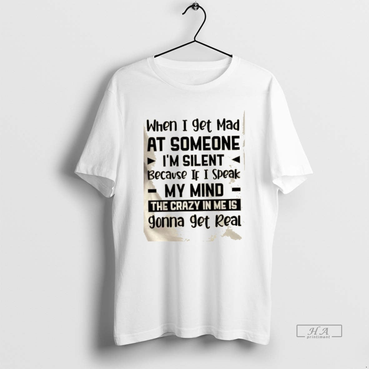 Official When I Get Mad At Someone Im Silent Because If I Speak My Mind
