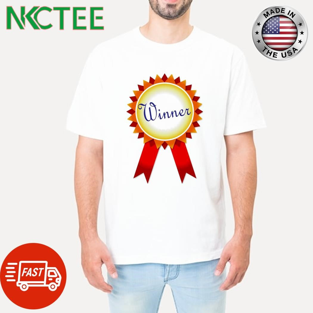 Official Winner flower logo shirt