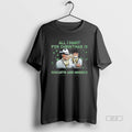 Official All I Want For Christmas Is Biscuits And Whores Classic Womens