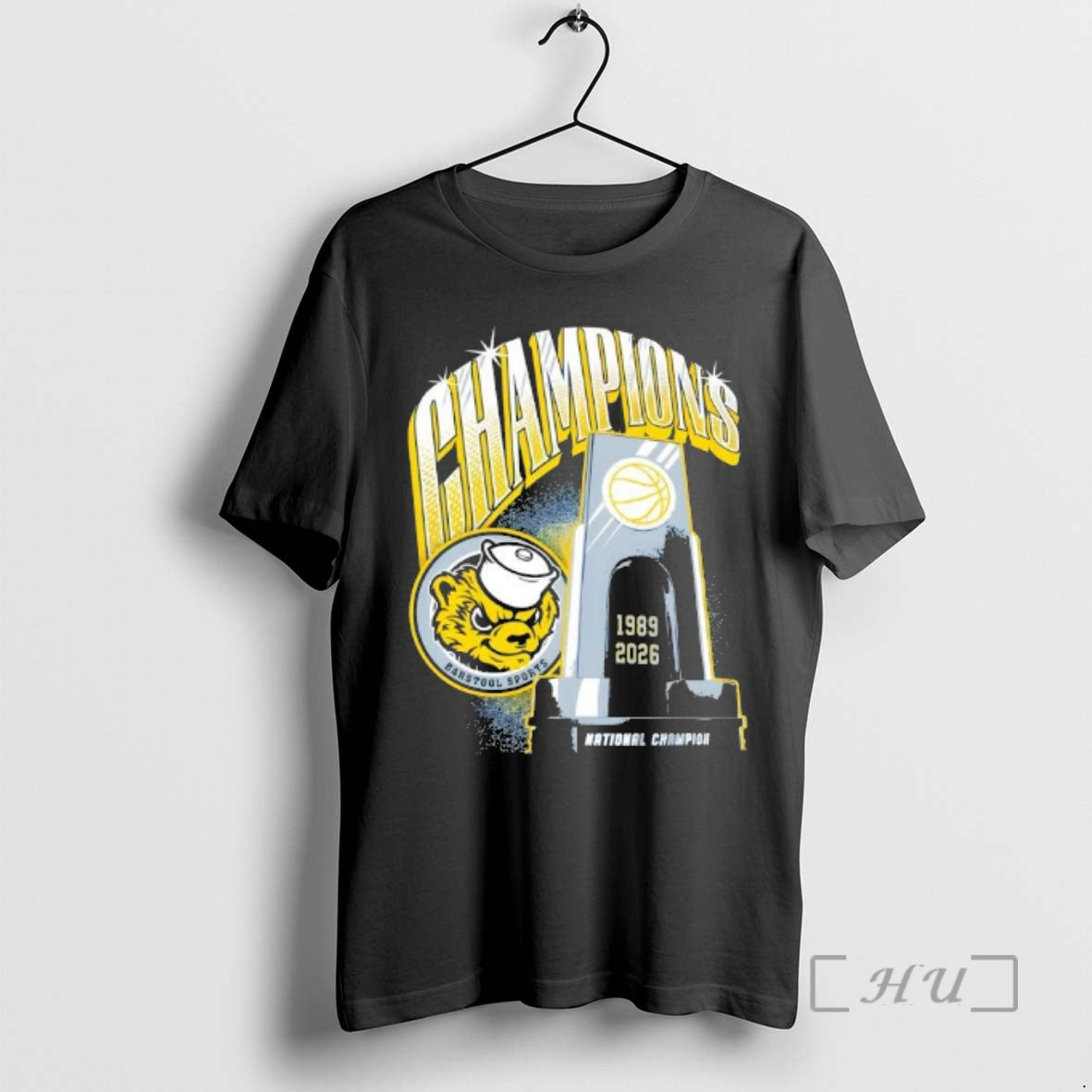 Officials 1989 2026 Michigan Wolverines Mi Champions Basketball Trophy