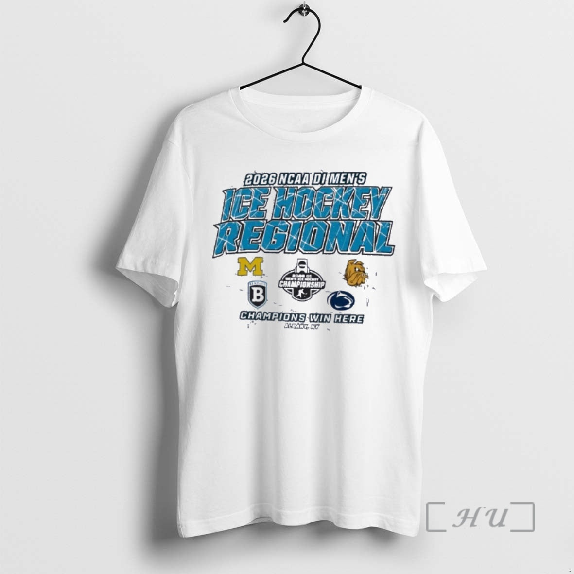 Officials 2026 Ncaa Di Mens Ice Hockey Albany Regional 4 Teams Premium T Shirts Sweater