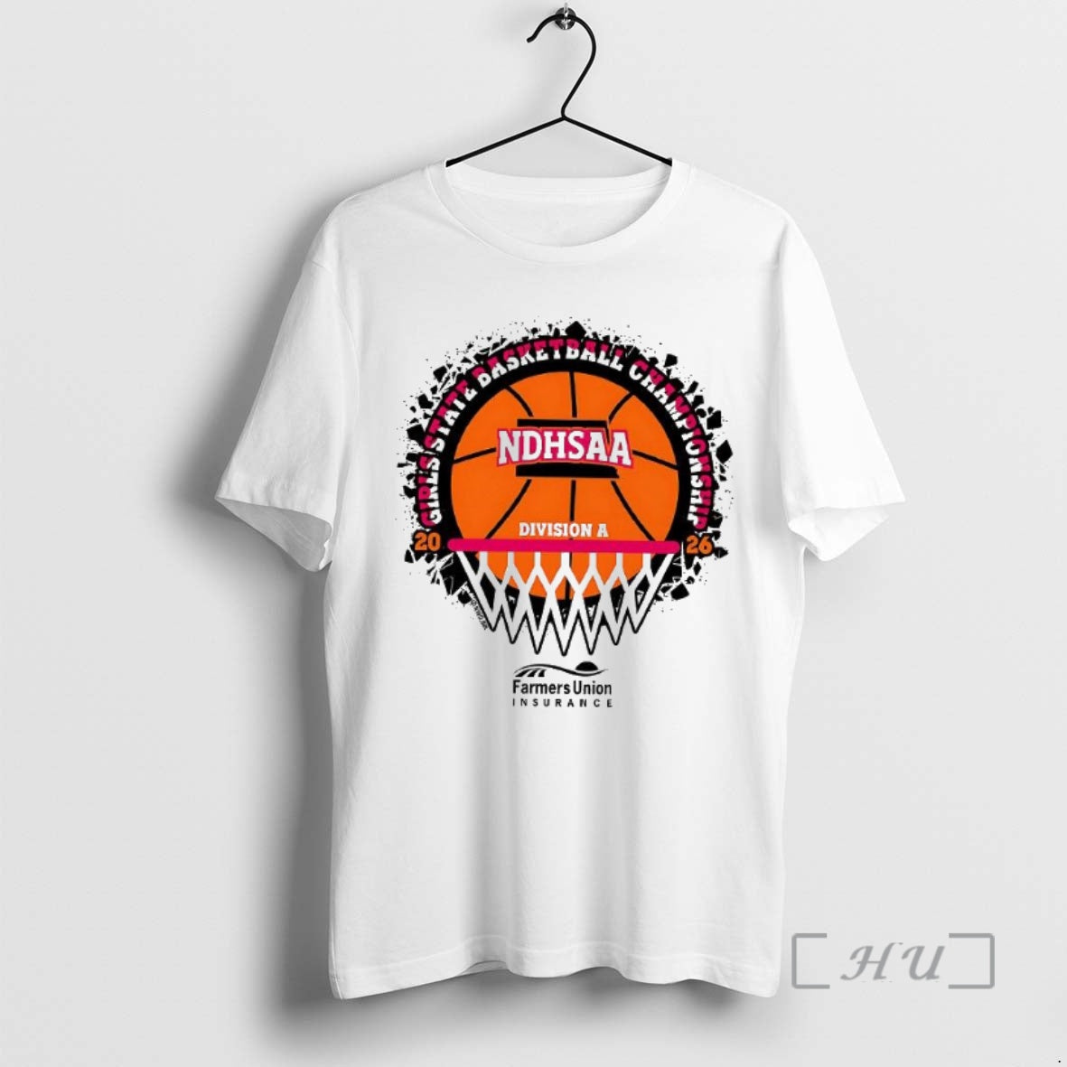 Officials 2026 Ndhsaa Division A Girls Basketball State Tournament Merchandise Woman Premium T Shirts Sweater