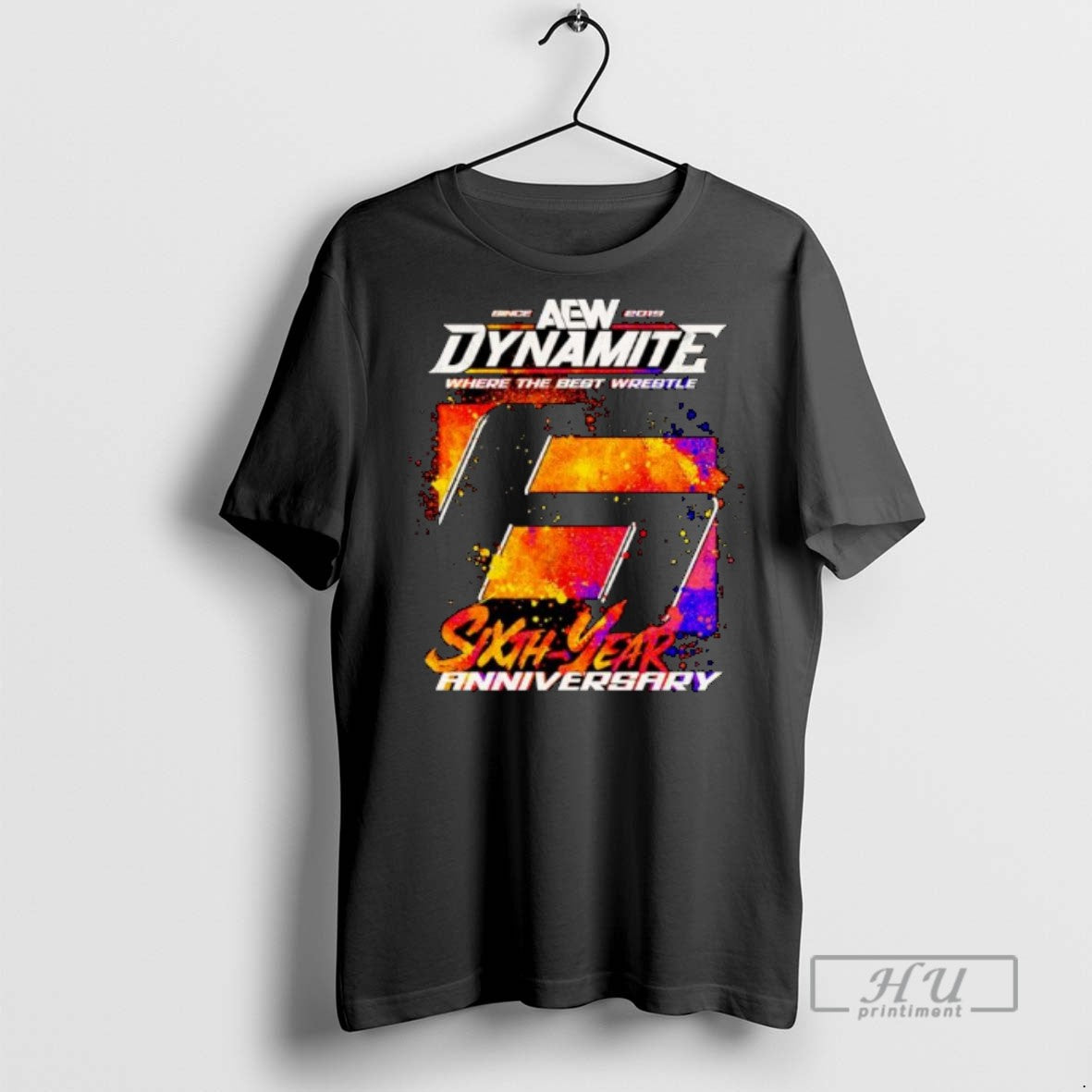 Officials Aew Dynamite 6th Anniversary Where The Best Wrestle Ornaments T Shirts
