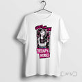Officials Aj Lee Therapy Works Lucky For You Graphic