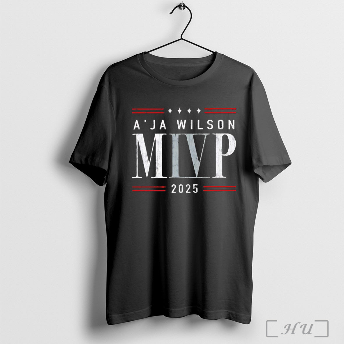 Officials Aja Wilson Las Vegas Aces Basketball Iv Mvp Campaign 2025 T Shirt