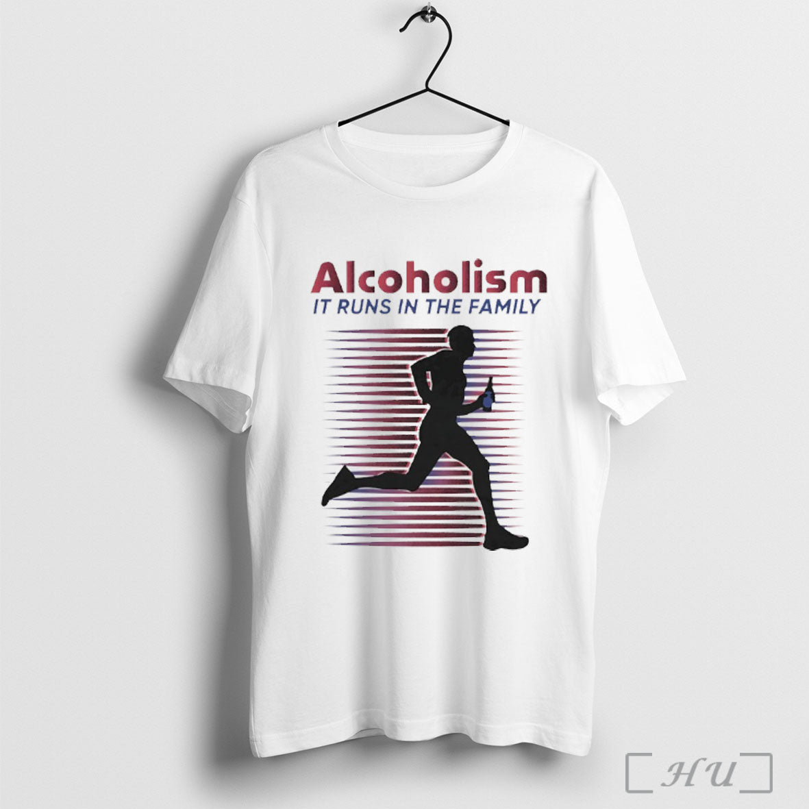 Officials Alcoholism It Runs In The Family T Shirt
