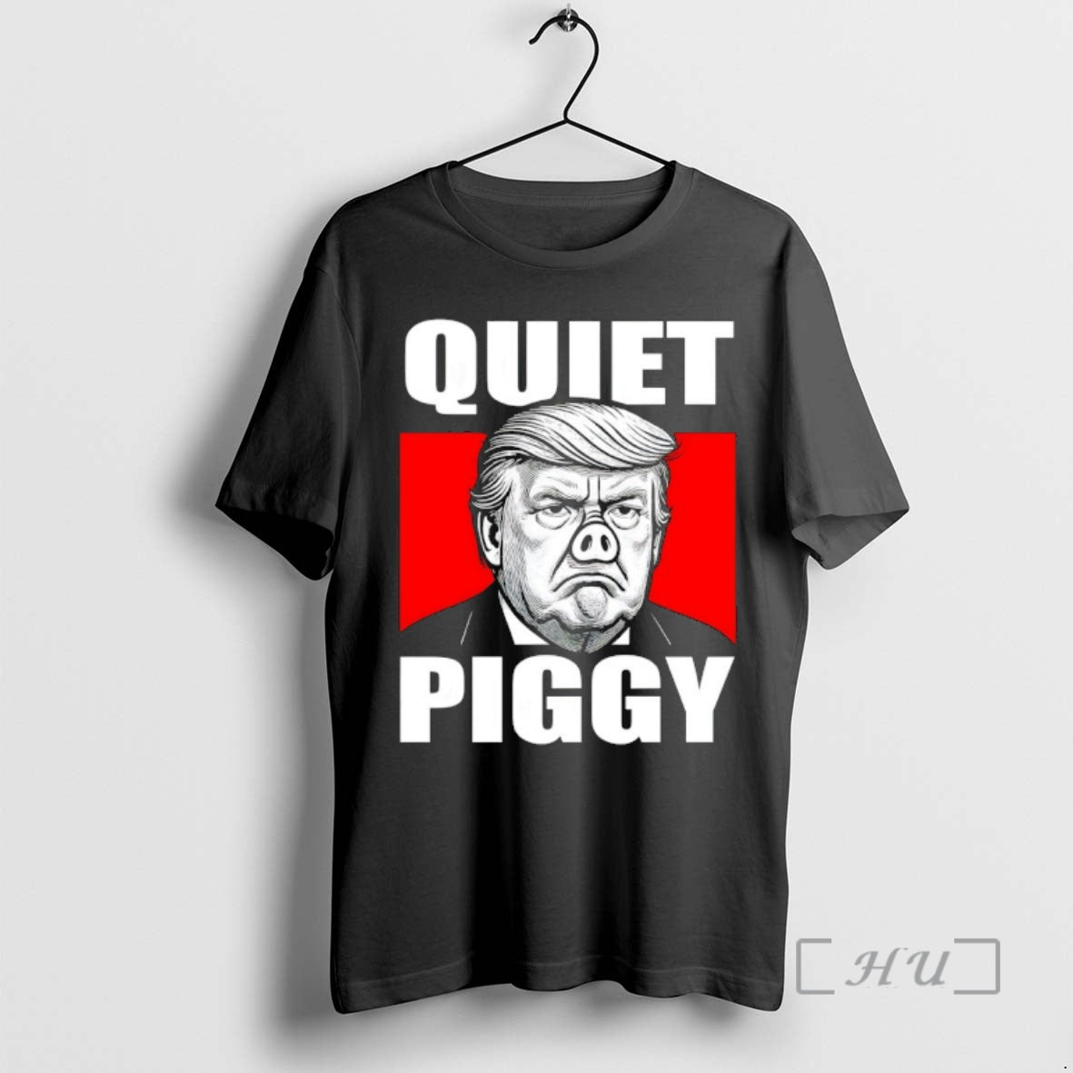 Officials Anti Trump Political Quiet Piggy Protest