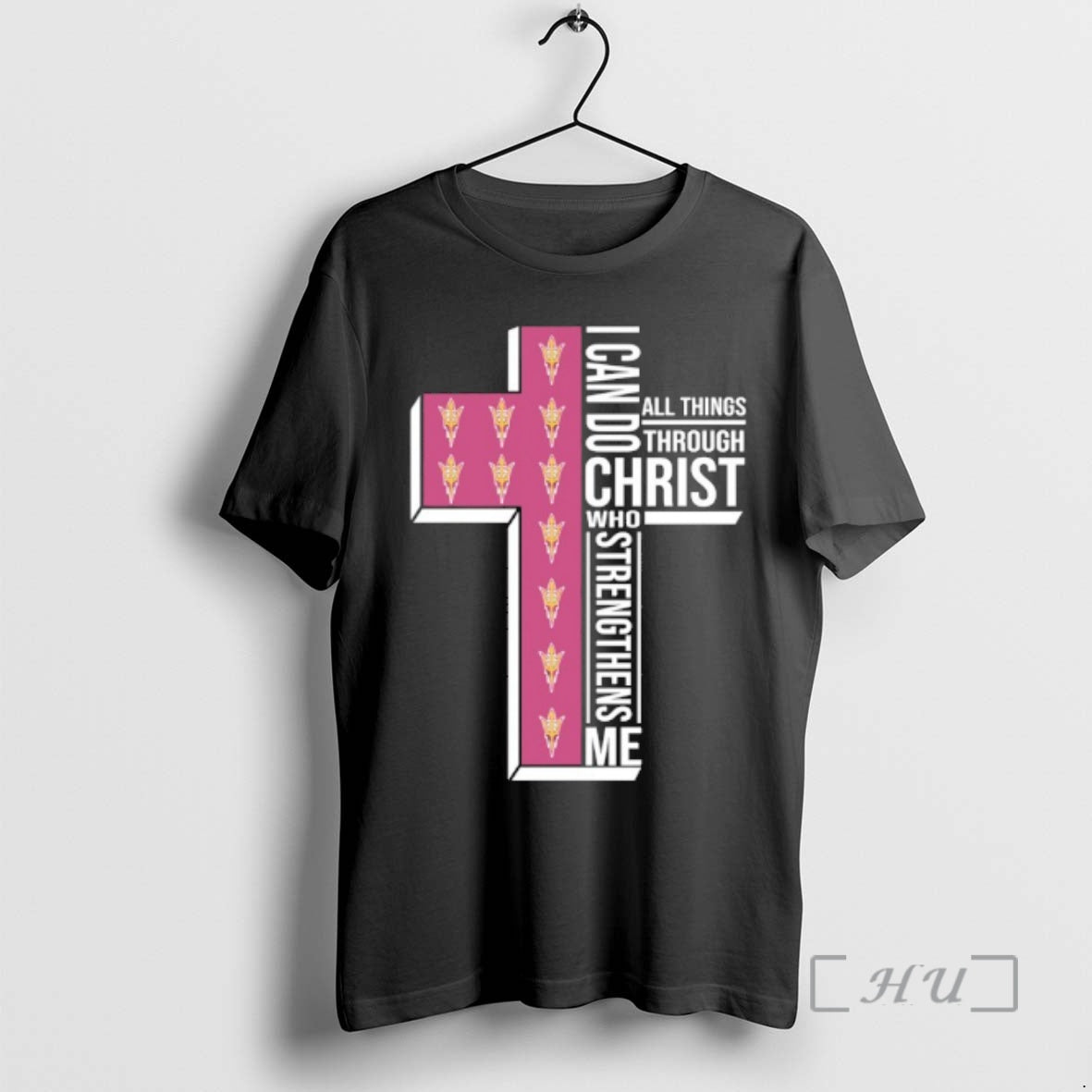 Officials Arizona State Sun Devils Cross I Can Do All Things Through Christ Who Strengthen