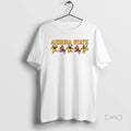 Officials Arizona State Sun Devils X Grateful Dead Dacing Bears Logo Parody Double Sided Graphic
