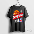 Officials Arizona Wildcats Womens 2026 Big 12 Mens Basketball Tournament Champions Premium T Shirts Sweater