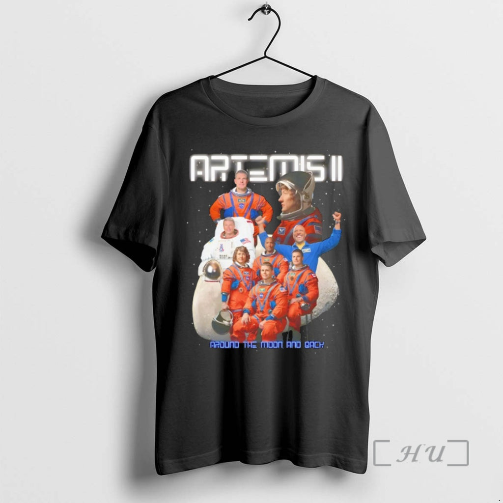 Officials Artemis Ii Around The Moon And Each